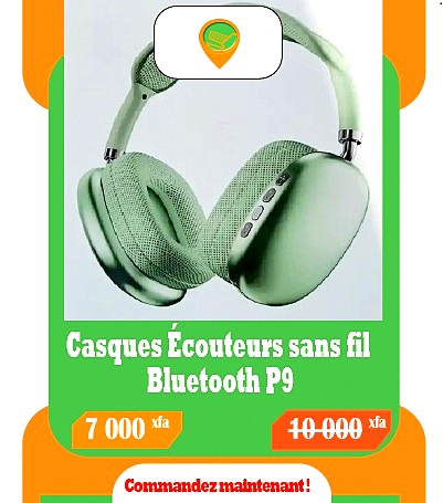 Casque Bluetooth sans fil P9 Max